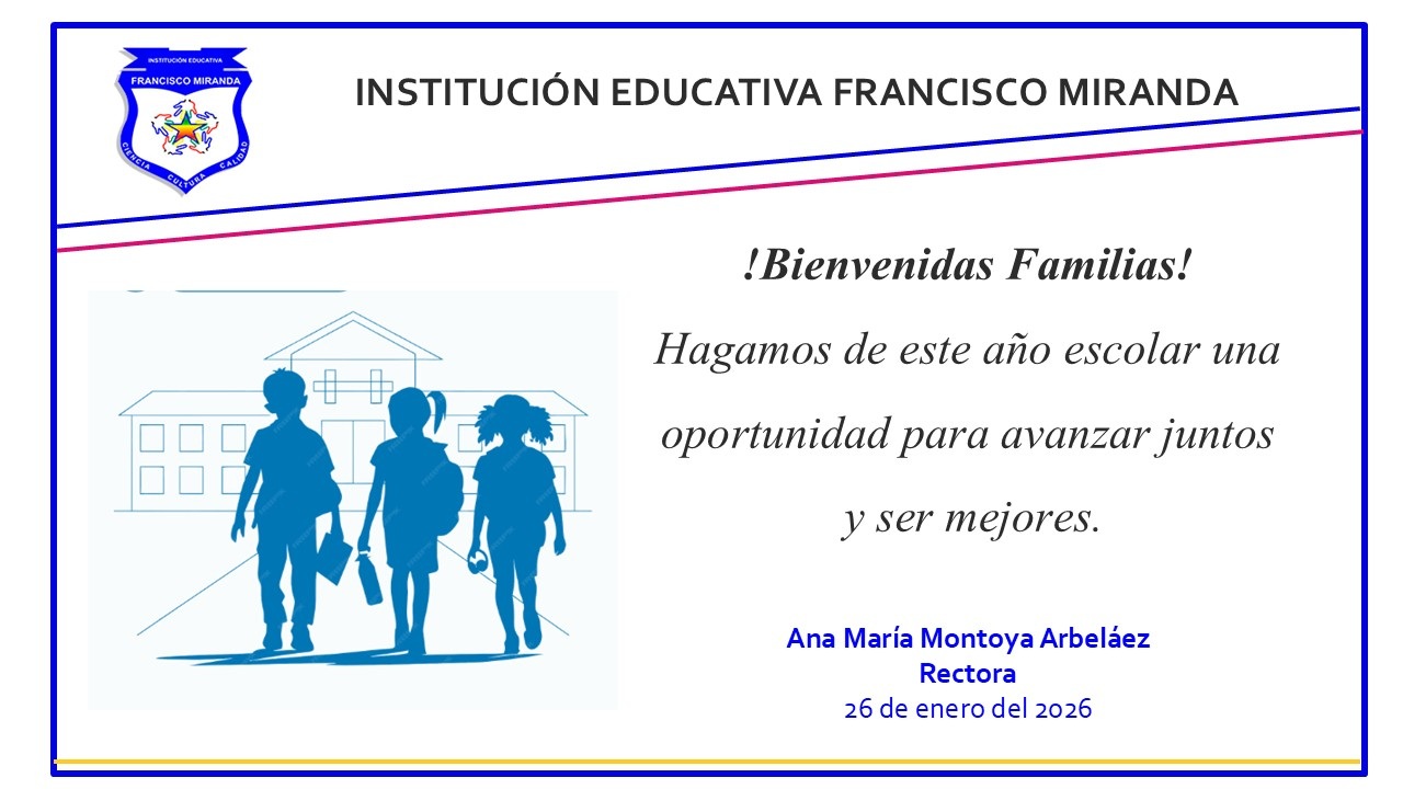 INICIO DE AÑO ESCOLAR